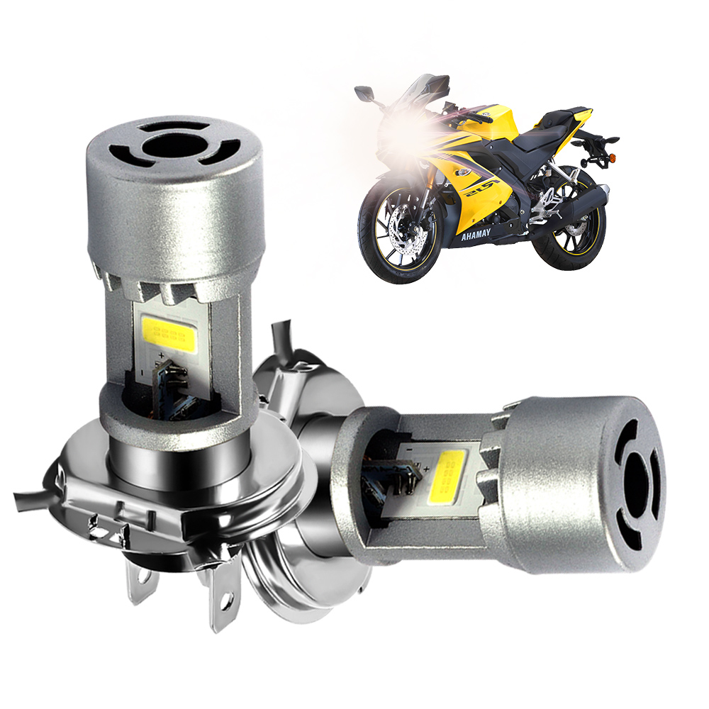 Suku Cadang Sepeda Motor Terlaris COB Kipas Bawaan Lampu Depan Sepeda Motor Lampu Kabut Bohlam Lampu Depan Led Sepeda Motor