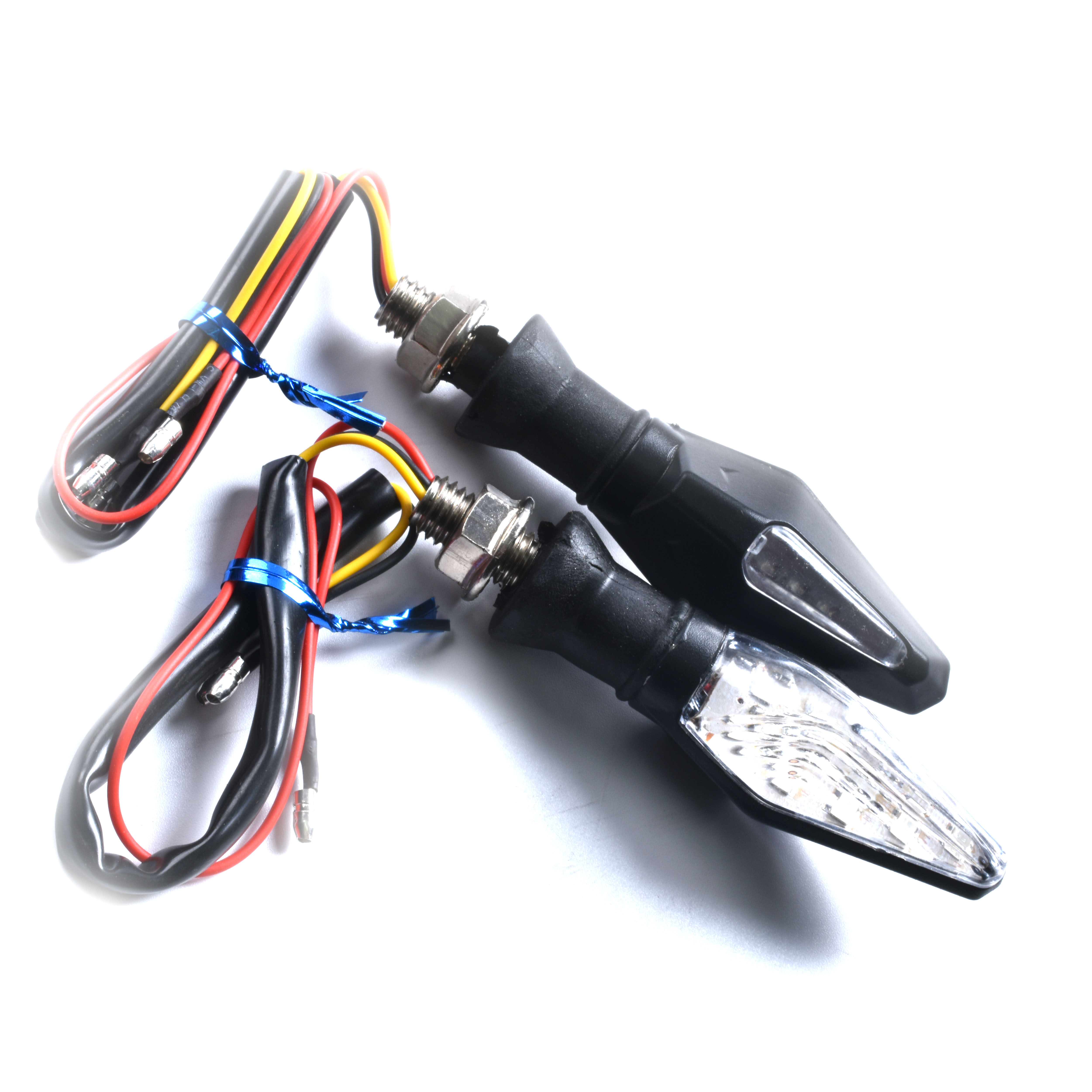 Sistem Lampu Sepeda Motor DC 12v Bohlam Led Pola Aliran Universal Mengalir Berkedip Lampu Indikator Sinyal Moto Lampu Rem Berhenti