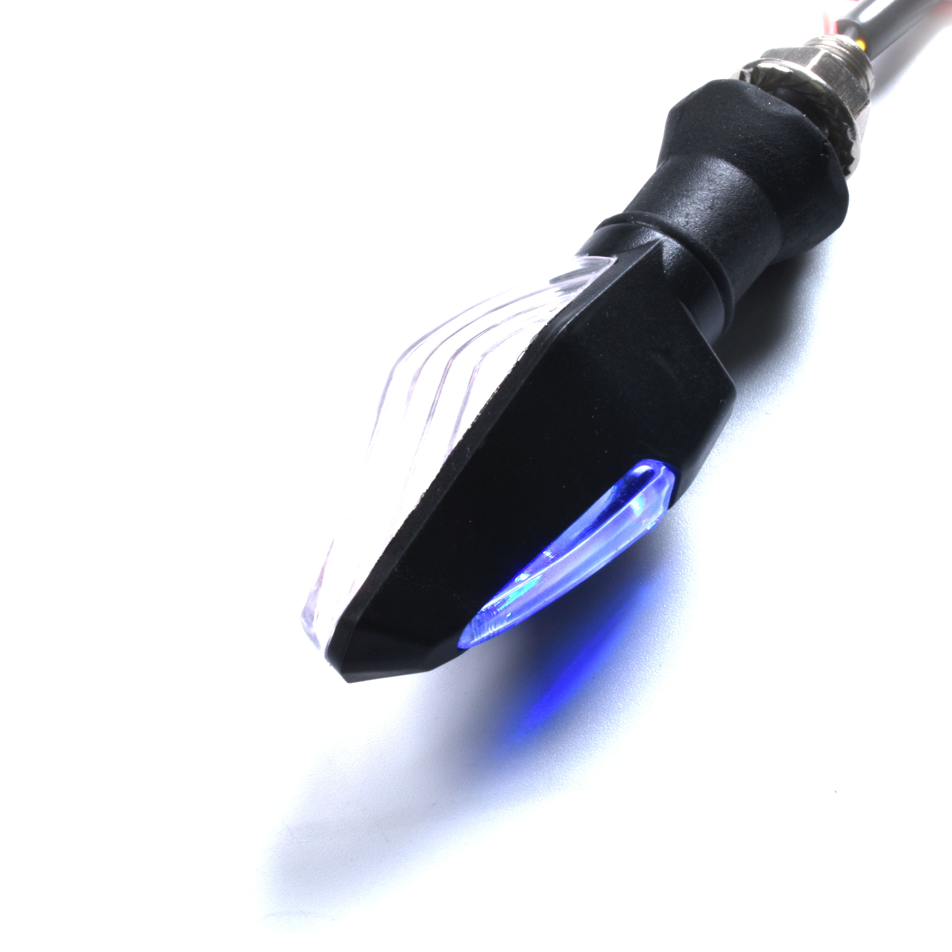 Sistem Lampu Sepeda Motor DC 12v Bohlam Led Pola Aliran Universal Mengalir Berkedip Lampu Indikator Sinyal Moto Lampu Rem Berhenti