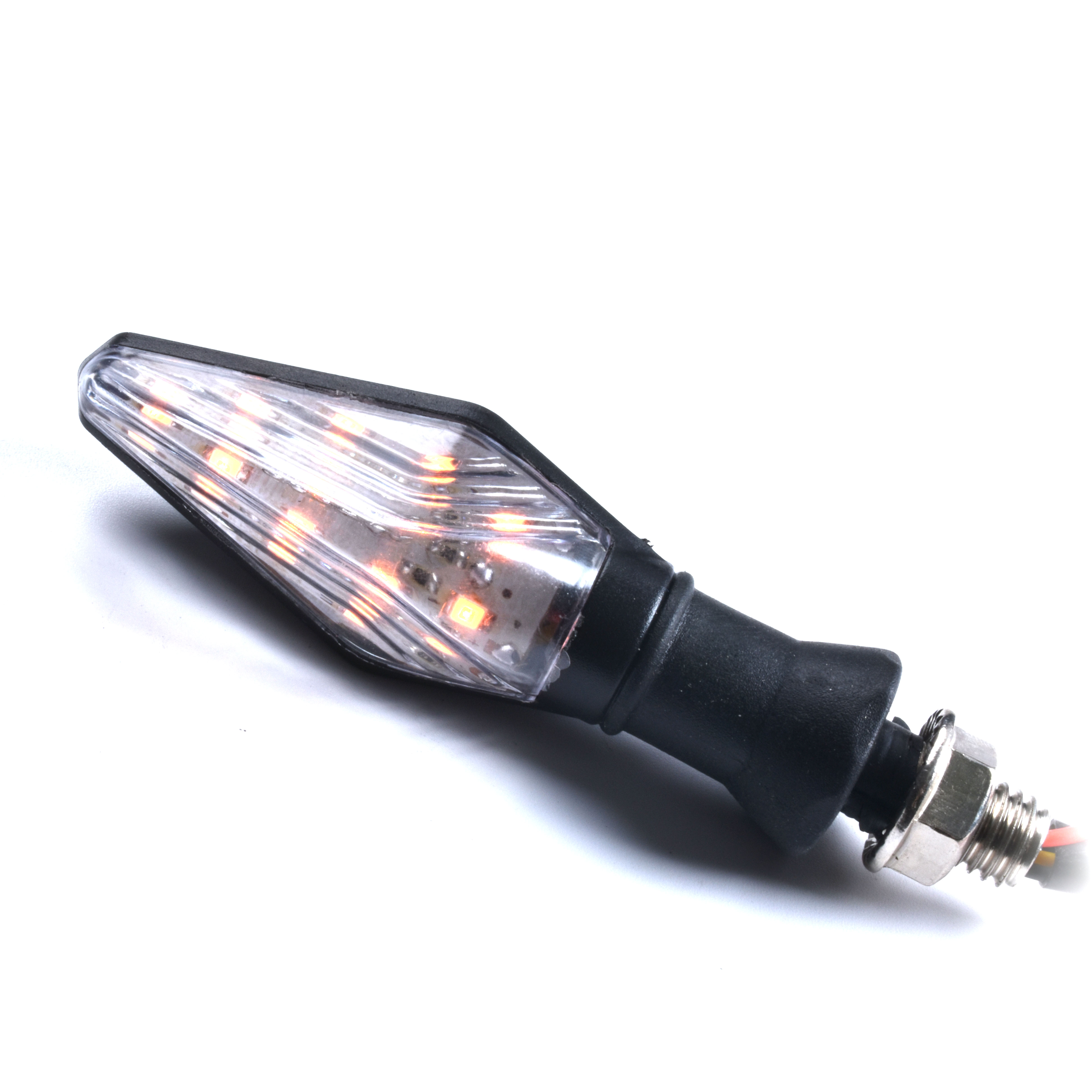 Sistem Lampu Sepeda Motor DC 12v Bohlam Led Pola Aliran Universal Mengalir Berkedip Lampu Indikator Sinyal Moto Lampu Rem Berhenti