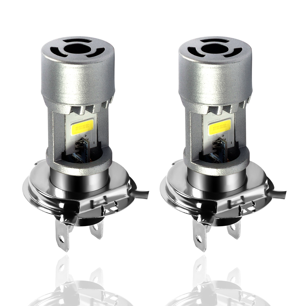 Suku Cadang Sepeda Motor Terlaris COB Kipas Bawaan Lampu Depan Sepeda Motor Lampu Kabut Bohlam Lampu Depan Led Sepeda Motor