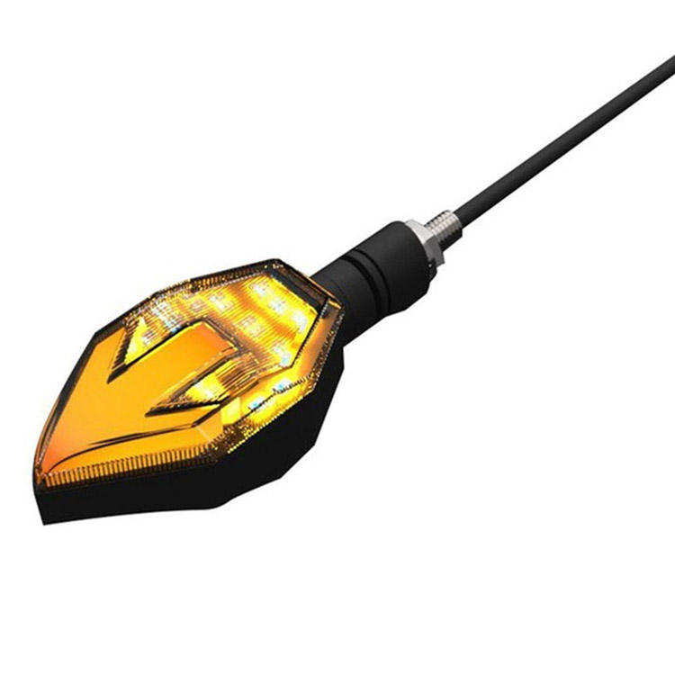 Sistem Lampu Sepeda Motor Indikator Sepeda Motor Universal Lampu Sinyal Strobo Belok Led Aksesori Sepeda Modifikasi