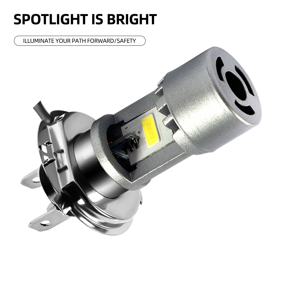 Suku Cadang Sepeda Motor Terlaris COB Kipas Bawaan Lampu Depan Sepeda Motor Lampu Kabut Bohlam Lampu Depan Led Sepeda Motor