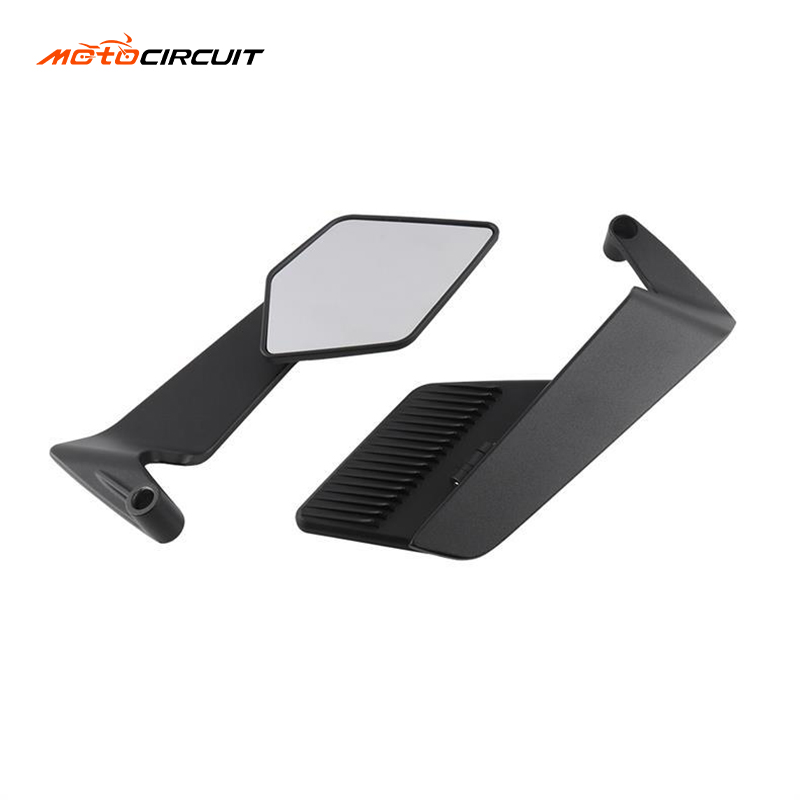 Motorbikes Side Wing Spoiler Spoiler Mirrors Motor Riding Accessories Bingkai Bagian Tubuh Accesorios Para Motocicletas Espejo