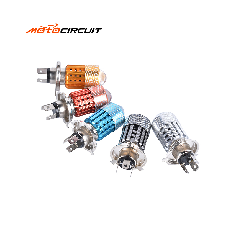H4 Universal Mini LED Sorotan 12V lampu lampu untuk sepeda motor motor Fog Light Accessories Sistem Pencahayaan Universal