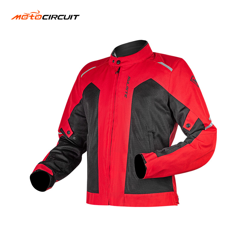 Summer Motorcycle Anti-Fall Racing Suit Breathable Mesh Commuter Riding Suit yang Cocok Untuk Off-Road and Road Riding