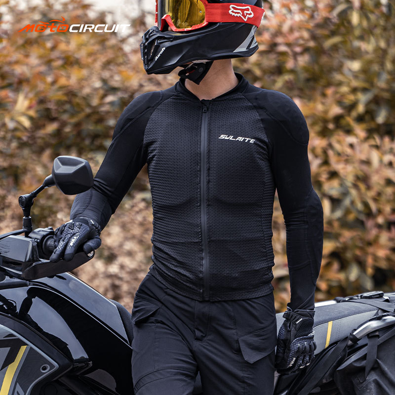 Aksesori Sepeda Motor Balap Setelan Aliran Udara Perlindungan Lembut Dada Lembut Anti-Fall Perlindungan Pelindung Nyaman