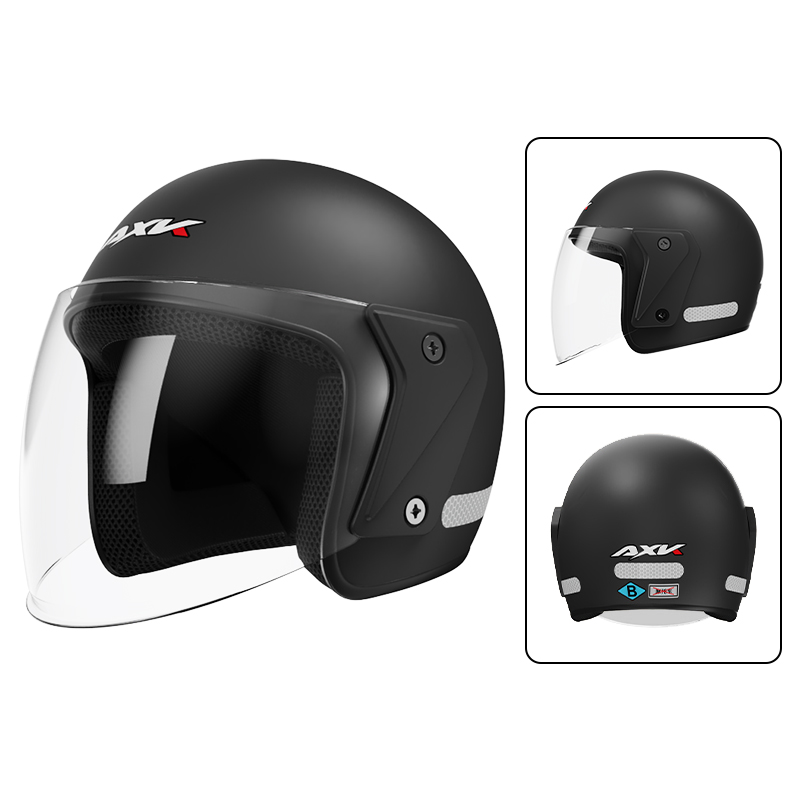 Kinerja tinggi ABS MOTOR WARNA SOLIT Helm Face Helm Universal Motorbike Aksesori Casco de Motociclleta