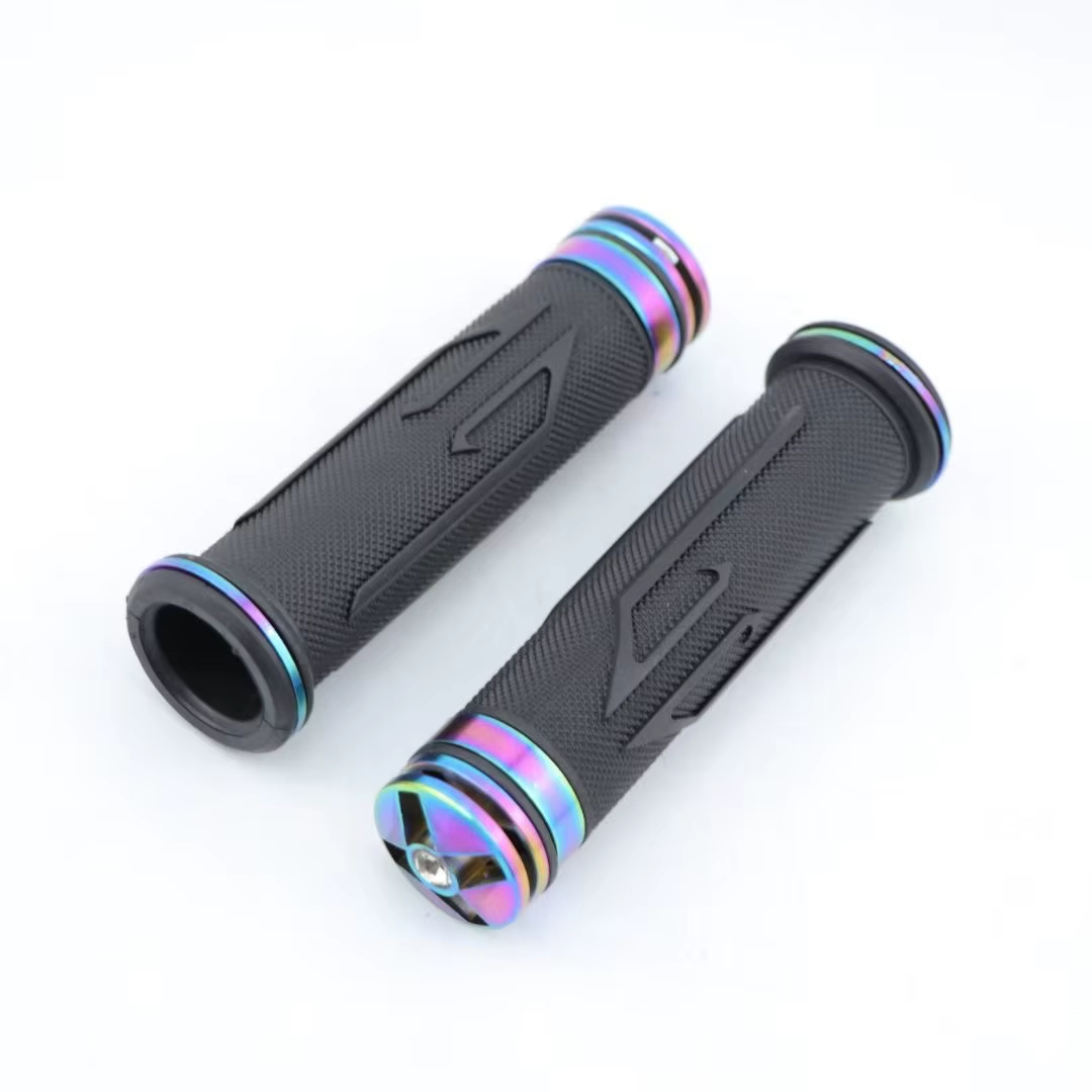 Saling Motor Balance Besi Wine Cup Handle Glue Burning Titanium Berwarna -warni Motor Pegangan Aksesori Genggaman Dimodifikasi