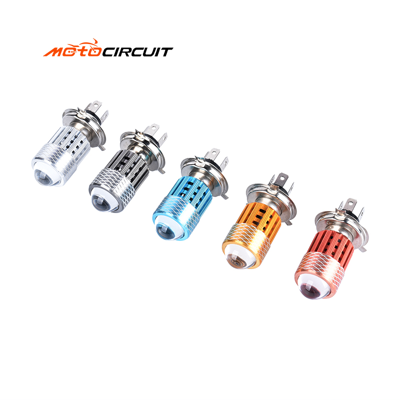 H4 Universal Mini LED Sorotan 12V lampu lampu untuk sepeda motor motor Fog Light Accessories Sistem Pencahayaan Universal