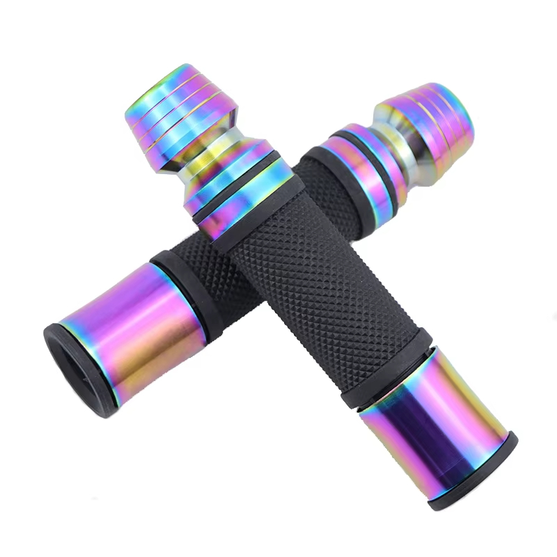 Saling Motor Balance Besi Wine Cup Handle Glue Burning Titanium Berwarna -warni Motor Pegangan Aksesori Genggaman Dimodifikasi
