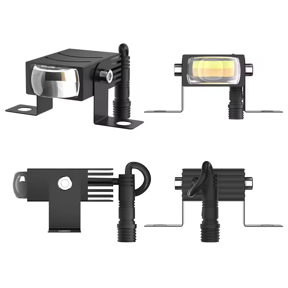 Spotlier Auxiliary Flash Motor Baru dan Lampu Modifikasi LED Kecerahan Tinggi dengan Ganda Warna Cahaya