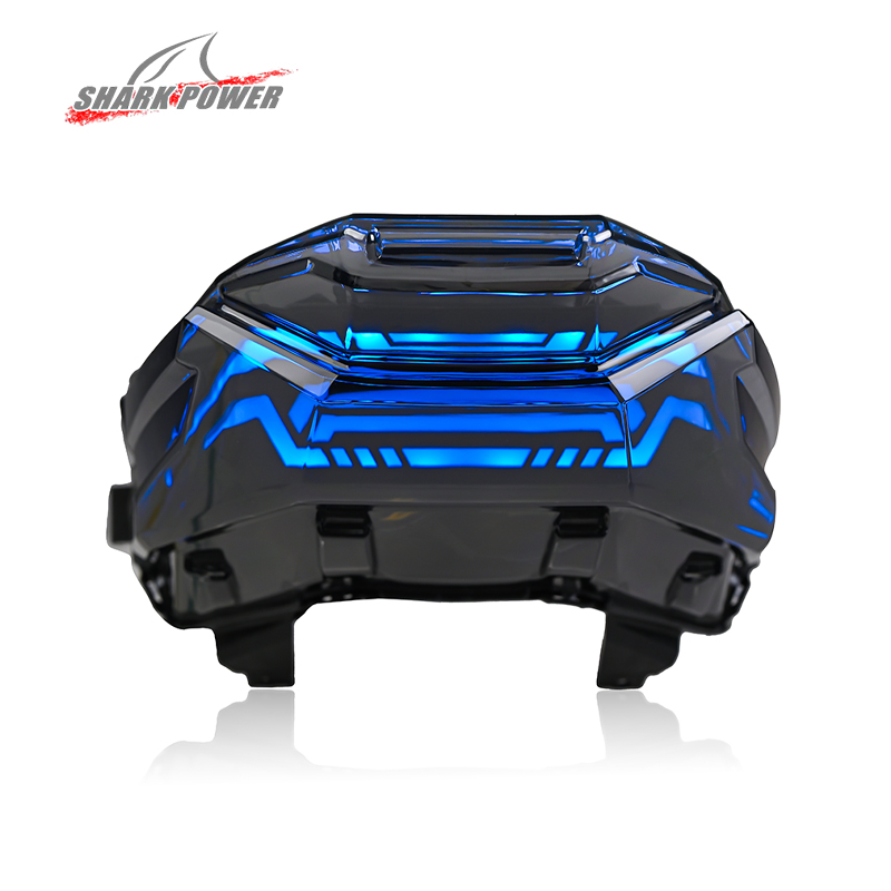 Honda click160 vario160 motorbike body bagian pencahayaan sistem rgb led tai lampu belok sinyal rem sepeda motor