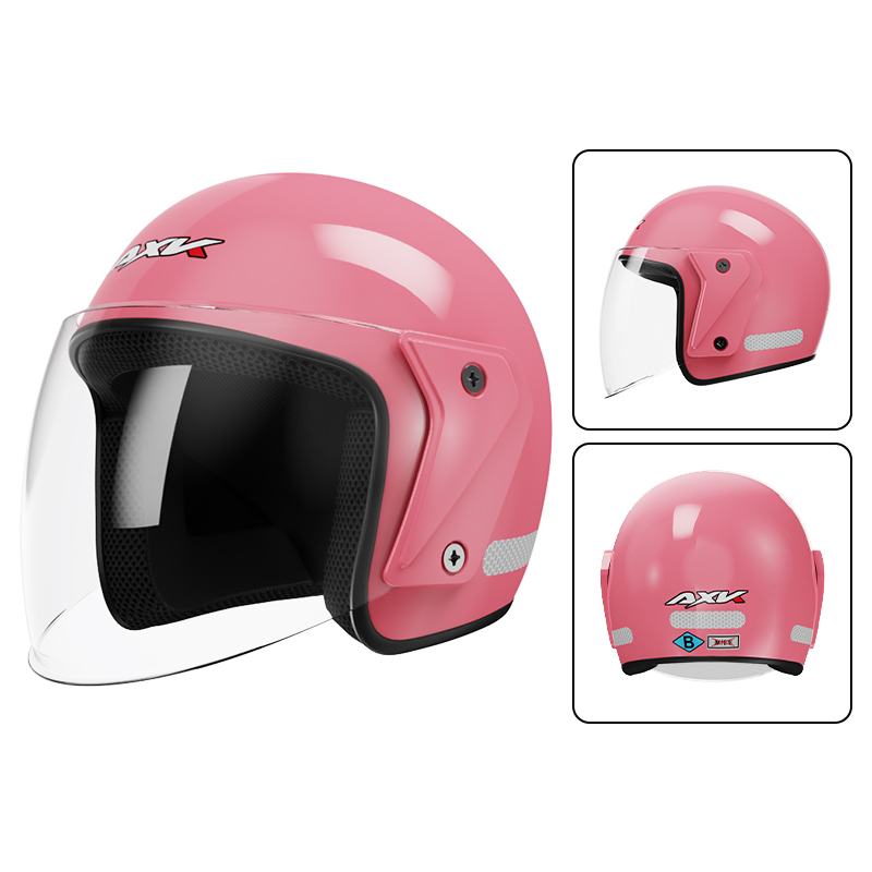 Kinerja tinggi ABS MOTOR WARNA SOLIT Helm Face Helm Universal Motorbike Aksesori Casco de Motociclleta