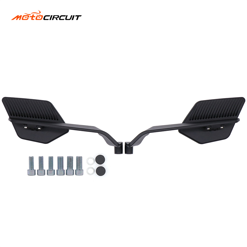 Motorbikes Side Wing Spoiler Spoiler Mirrors Motor Riding Accessories Bingkai Bagian Tubuh Accesorios Para Motocicletas Espejo