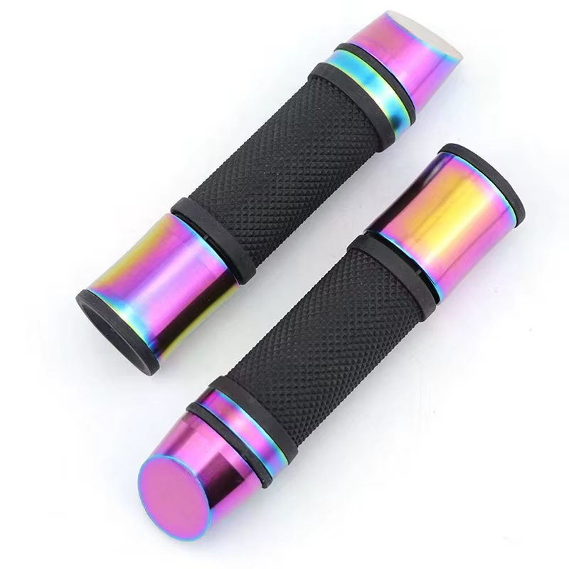 Saling Motor Balance Besi Wine Cup Handle Glue Burning Titanium Berwarna -warni Motor Pegangan Aksesori Genggaman Dimodifikasi