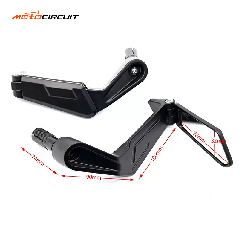Aksesoris Sepeda Motor Universal Sayap Gunung Listrik Sayap Belakang Tangan Belakang Espejo de Accesorios de Motociclleta