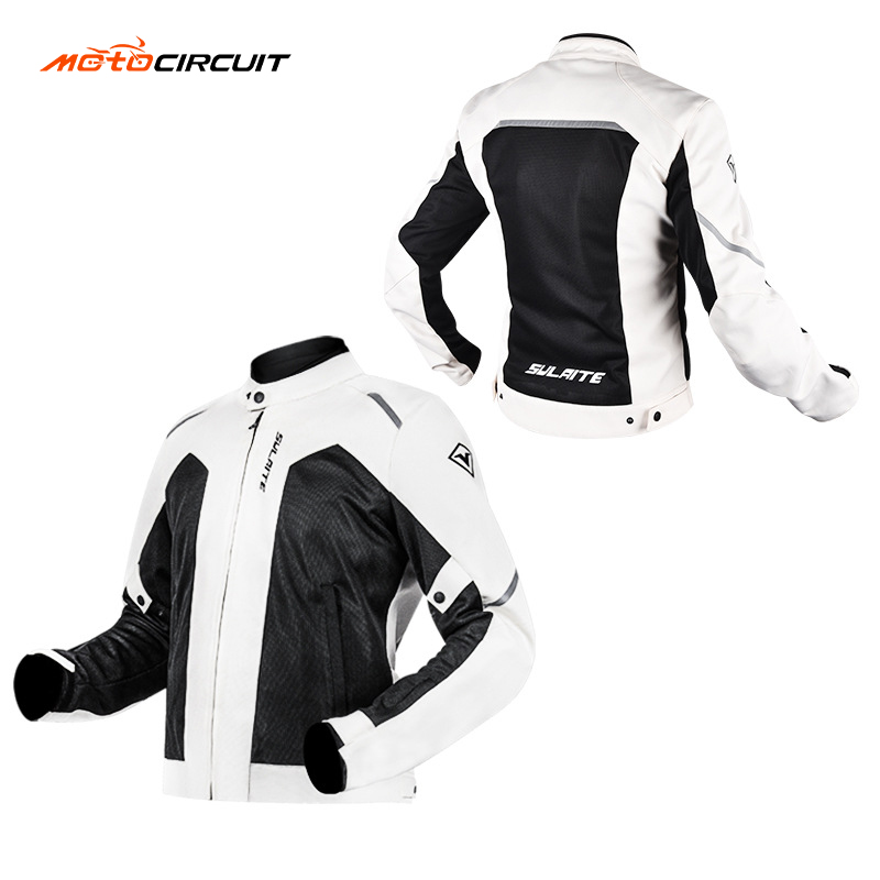 Summer Motorcycle Anti-Fall Racing Suit Breathable Mesh Commuter Riding Suit yang Cocok Untuk Off-Road and Road Riding